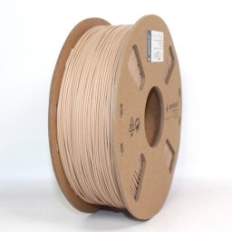 FILAMENT GEMBIRD pt. imprimanta 3d, PLA, 1.75mm diamentru, 1Kg / bobina, aprox. 355m, topire 190-220 grC, wood natural, "3DP-PLA-WD-01-NAT