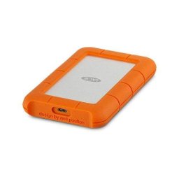 HDD Extern LACIE STFR4000800, 4TB, USB-C, Silver/Orange