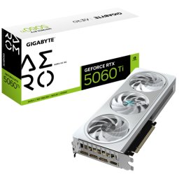 Placa video Gigabyte nVidia GeForce RTX 5060 Ti AERO OC 8GB GV-N506TAERO OC-8GD, GDDR7, 128 bit