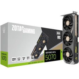 Placa video Zotac nVidia GeForce RTX 5070 Solid OC 12 GB ZT-B50700J-10P, GDDR7, 192 bit