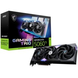 Placa video MSI nVidia GeForce RTX 5060 Ti GAMING TRIO OC 8GB V536-004R, GDDR7, 128 bit