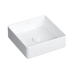 OMNIRES PASADENA360BP - Lavoar pentru blat PASADENA 36x36 cm ceramică/alb lucios