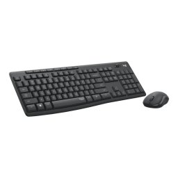 Set Tastatura si Mouse Wireless Logitech MK295 920-009800 | Silent, Layout US, Negru