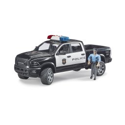 Bruder - camion de politie ram 2500 cu politist si accesorii