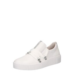 GABOR Sneaker low argintiu / alb
