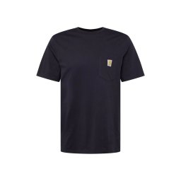 Carhartt WIP Tricou bleumarin / galben / alb
