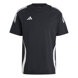 ADIDAS PERFORMANCE Tricou funcțional 'Tiro 24' negru / alb