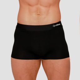 GymBeam Boxeri pentru bărbați Soft 2Pack Negru S
