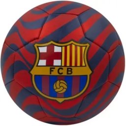 FC Barcelona: Swirl minge de fotbal, roșu - mărimea 5