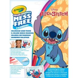 Crayola Color Wonder: Lilo & Stitch set de colorat fără pete