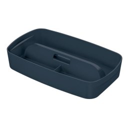 Cutie depozitare LEITZ Cosy MyBox Organiser, PS, cu maner, 30x18x5 cm, gri antracit