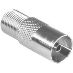 Accesorii Audio Hi-Fi Adaptor conector F / coaxial mamă SAV 184-000 argintiu