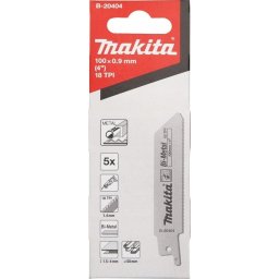 Set pânze de fierăstrău pentru lemn 18 TPI, lungime 100 mm, 5 buc B-20404