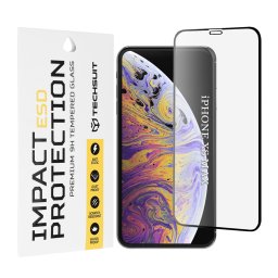 Folie sticlă TECHSUIT pentru iPhone XS Max / 11 Pro Max