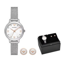 Ceas Dama, Emporio Armani, Cleo AR80065SET, Set cu Cercei