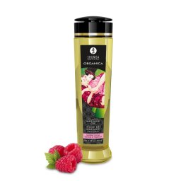 Shunga Organica Kissable Massage Oil Raspberry Feeling 240ml