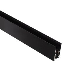 Sina aplicata pentru proiectoare magnetice 2 m, negru, din aluminiu (IP20)