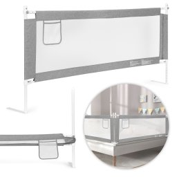 Grila de siguranta pentru pat copii Homelux 180 cm, reglabila, pliabila