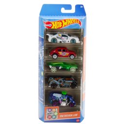 Set 5 masinute Hot Wheels Design Lab, multicolor, 3+ ani