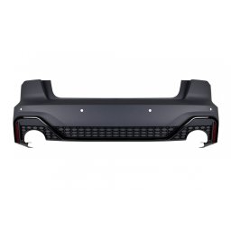 Bara spate RS Design cu ornamente evacuare pentru Audi A6 C8 4K Sedan