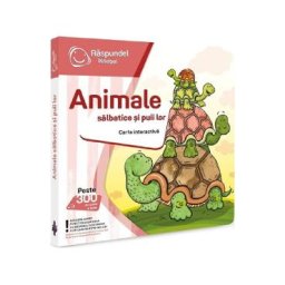 Carte interactiva: Raspundel Istetel. Animale salbatice si puii lor