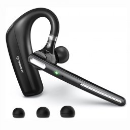 Handsfree Bluetooth Techsuit PowerTalks G6, MultiPoint, A2DP, Negru