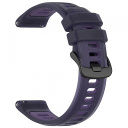 Curea Techsuit W084 pentru Samsung Galaxy Watch / Huawei Watch Series, 22mm, Mov
