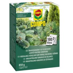 Îngrășământ cu Eliberare Lentă Pentru Conifere Compo 850 g