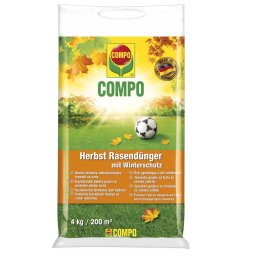 Îngrășământ de Toamnă Pentru Gazon Compo 4 kg (200 m²)
