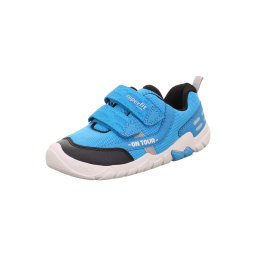SUPERFIT Sneaker 'TRACE' azur / negru / alb