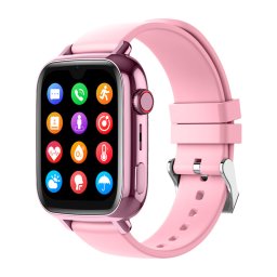 Ceas Smartwatch Pentru Copii, Wonlex KT34, Roz