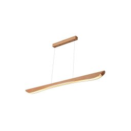 Lustră LED pe cablu LED/22W/230V 4000K 120 cm fag/lemn masiv