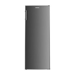 Frigider cu o usa HEINNER HF-HM242XE++, 242 L, Clasa E, Control mecanic, 143 cm, Inox