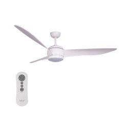 Lucci air 512911 - Ventilator de tavan LED AIRFUSION LED/20W/230V lemn/alb + telecomandă