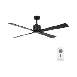 Ventilator de tavan Lucci air 510523 AIRFUSION CLIMATE negru + telecomandă