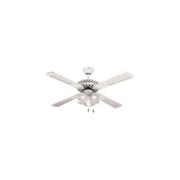 Ventilator de tavan 4xE27/70W/230V d. 132 cm alb