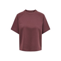 ONLY T-Shirt Onlofelia Ss Raglan Ub 15377588 19-1625 TCX decadent chocolate