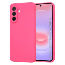 Husa de protectie Techsuit SoftFlex compatibil cu Samsung Galaxy A37 5G / A36 5G, Roz Intens