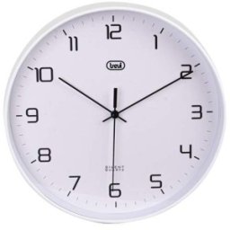 Ceas OM 3506 S, Mecanism Silentios, 25 cm, Gri, Trevi