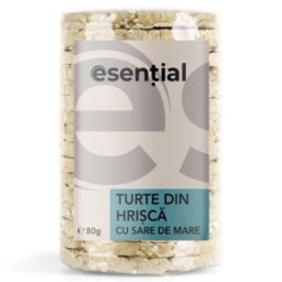 Turte din Hrisca cu Sare de Mare, 80 g