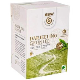 Ceai Verde Bio Darjeeling, 20 Plicuri x 2 g, 40 g, Gepa