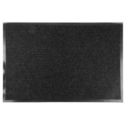 Covoras de intrare MagicHome 60x90 cm, antiderapant, negru-gri