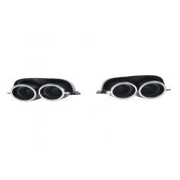 Ornamente evacuare crom VW Golf 7 7.5 Hatchback 2012-2020 R Design