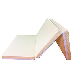 Saltea pliabila pentru copii MyKids 120x60x5 cm, spuma poliuretanica, galbena