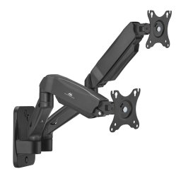 Suport pentru 2 Monitoare MACLEAN MC-988 17-32Inch Sarcina Maxima 9KG Negru