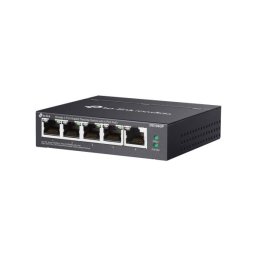 Switch Omada, 5-Port Gigabit Unmanaged, cu 4-Port PoE+, carcasa metalica
