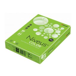 Hartie color A4 80 g/mp 500 coli/top Verde Intens, Niveus, MA42