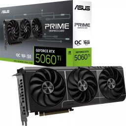 ASUS PRIME-RTX5060TI-O16G Prime OC GeForce RTX 5060 Ti 16GB GDDR7 DLSS4