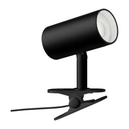 Immax 08291L - Lampă cu clemă PUNTO 1xGU10/9W/230V neagră