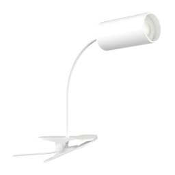 Immax 08294L - Lampă flexibilă cu clemă PUNTO 1xGU10/9W/230V albă